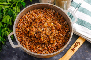 Гречка с тунцом Гречка с тунцом