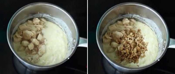 
Макароны с курицей и сливочным сырным соусом &mdash; рецепт с фотографиями	