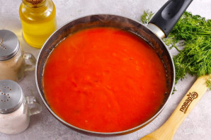 Простой соус для макарон Простой соус для макарон