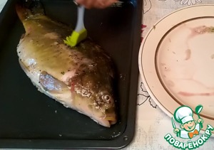 Фаршированный карп в духовке Фаршированный карп в духовке