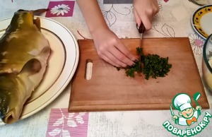 Фаршированный карп в духовке Фаршированный карп в духовке
