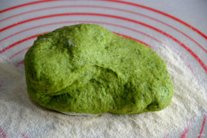 Лапша со шпинатом