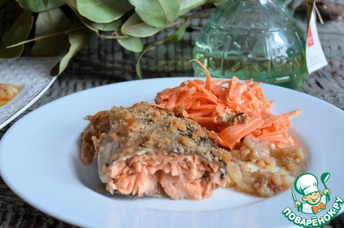 Голец запечённый