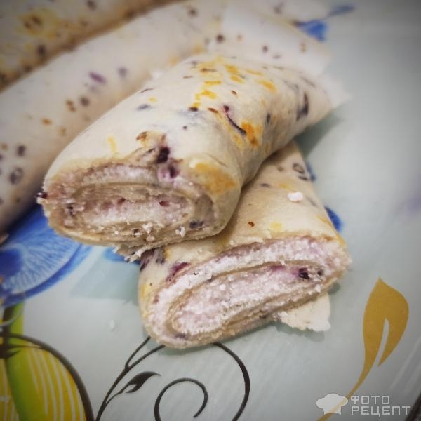 Рецепт: Блины из черной смородины - Космическое наслаждение. Супер вкусные и необычные блины