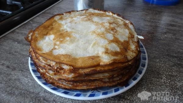 Рецепт: Блины на Масленицу - Блины на Масленицу должны радовать глаз!