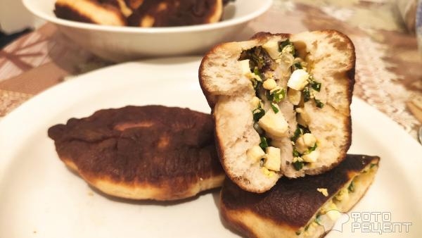 Рецепт: Пирожки с яйцом и луком - бабушкины