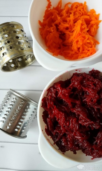 Рецепт: Салат "Генеральский" - в праздничном оформлении