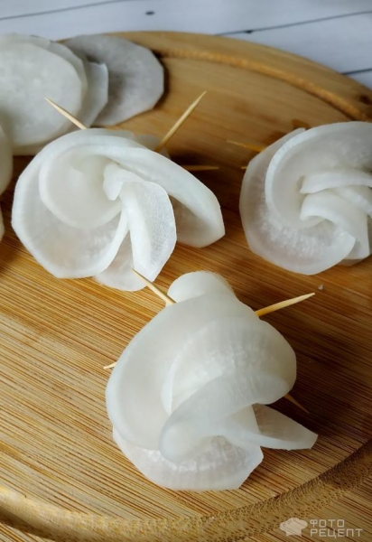 Рецепт: Салат "Генеральский" - в праздничном оформлении