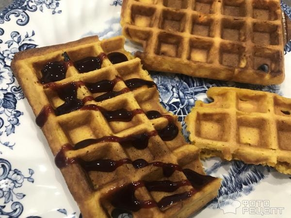 Рецепт: Вафли тыквенные - безумно ароматные