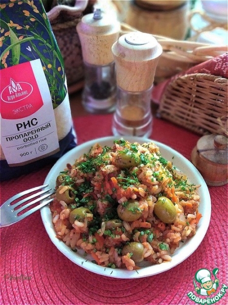 Рис в томатном соусе