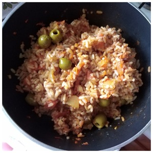 Рис в томатном соусе