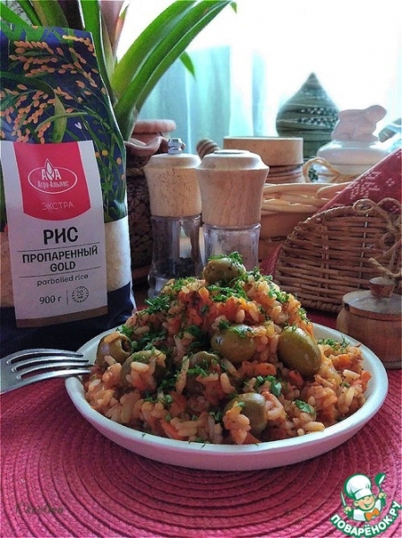 Рис в томатном соусе