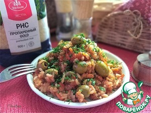 Рис в томатном соусе