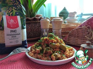 Рис в томатном соусе