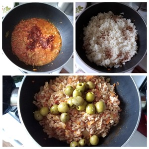 Рис в томатном соусе