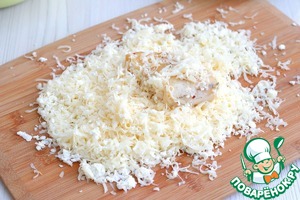 Треска в яично-сырной панировке