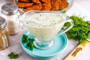 Сливочный диетический соус Сливочный диетический соус