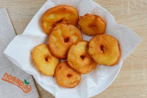 Яблочные пончики Яблочные пончики