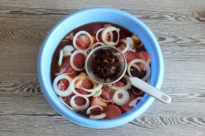 Шашлык в чайном маринаде Шашлык в чайном маринаде