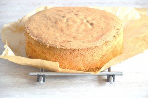 Апельсиновый шифоновый бисквит