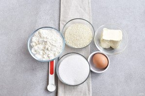 Печенье с кунжутом