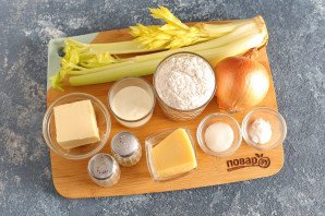 Пирог с сельдереем