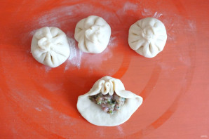 Хинкали с индейкой Хинкали с индейкой