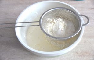 Апельсиновый шифоновый бисквит