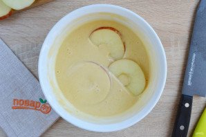 Яблочные пончики Яблочные пончики