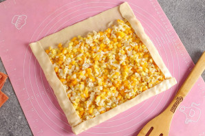 Рулет с тыквой на пару