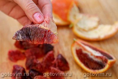 Салат из свёклы с брынзой и красными апельсинами Салат из свёклы с брынзой и красными апельсинами