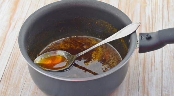 Панна-котта с апельсиновой карамелью и штрейзелем, пошаговый рецепт с фото