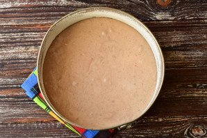 Шоколадный торт с апельсиновым кремом