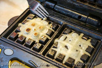 Вафли постные (без яиц)