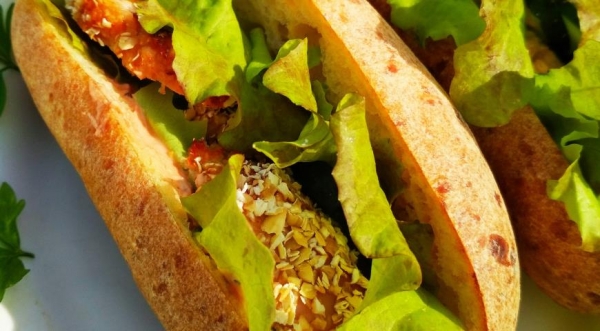 А-ля чикенбургер по Дюкану, пошаговый рецепт с фото А-ля чикенбургер по Дюкану, пошаговый рецепт с фото