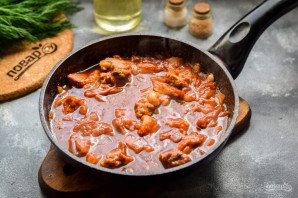 Мясо в соусе "Дыхание дракона" Мясо в соусе "Дыхание дракона"