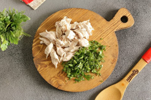 Диетический суп на курином бульоне