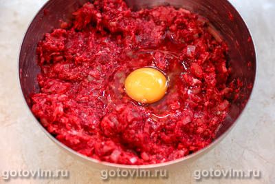 Шведские мясные котлеты со свеклой Шведские мясные котлеты со свеклой