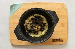 Вегетарианский луковый суп