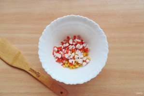 Салат "Искушение" с ананасами