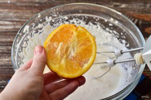 Шоколадный торт с апельсиновым кремом