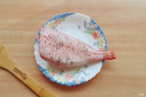 Морской окунь в пароварке