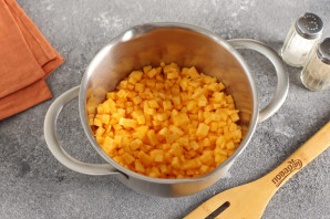 Рулет с тыквой на пару