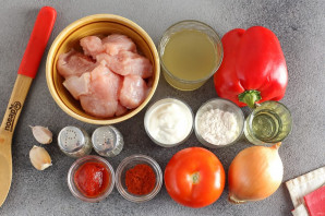 Паприкаш из индейки Паприкаш из индейки