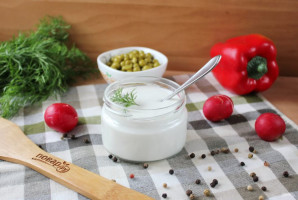 Постный майонез на гороховом рассоле Постный майонез на гороховом рассоле