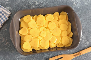 Судак на овощной подушке