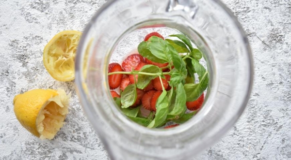 Клубничный мохито, пошаговый рецепт с фото