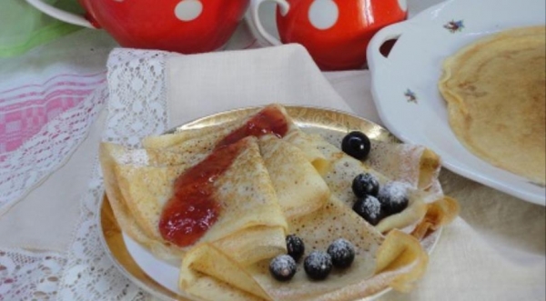 Заварные блинчики на ряженке, пошаговый рецепт с фото Заварные блинчики на ряженке, пошаговый рецепт с фото