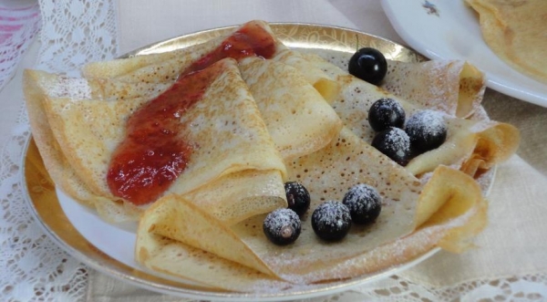 Заварные блинчики на ряженке, пошаговый рецепт с фото Заварные блинчики на ряженке, пошаговый рецепт с фото