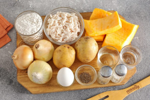 Рулет с тыквой на пару